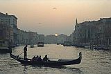 Venice Canvas Paintings - venice sunset
